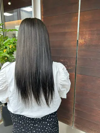 ロング Qwali所属・にしむら かなたのヘアスタイル