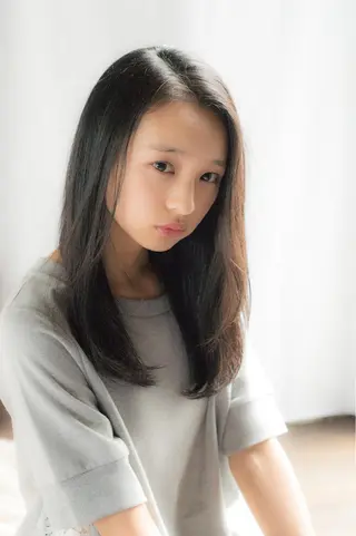 ミディアム セミロング ロング カラー clan五反田所属・髪質改善、縮毛矯正 店長浅野太郎のヘアスタイル