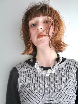 ミディアム HERMITAGE所属・川崎 萌のヘアスタイル