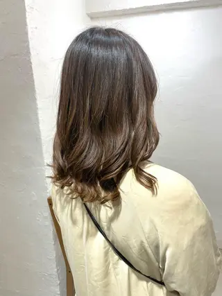 ミディアム パーマ 銀座No.1髪質改善 縮毛矯正/本木のヘアスタイル