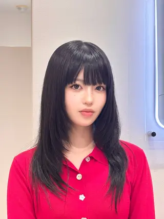 ロング イウラ ショウヤのヘアスタイル