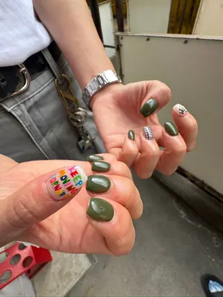 ネイル .unff所属・前山 亜耶のネイルデザイン