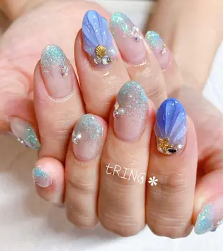 ネイル tRING＊ しいの木台のネイルデザイン