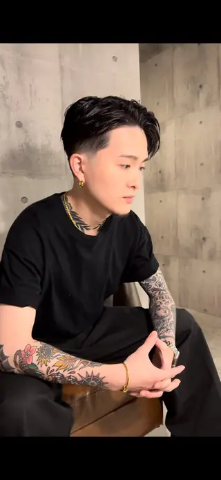 ショート メンズ 佐竹 楓のヘアスタイル