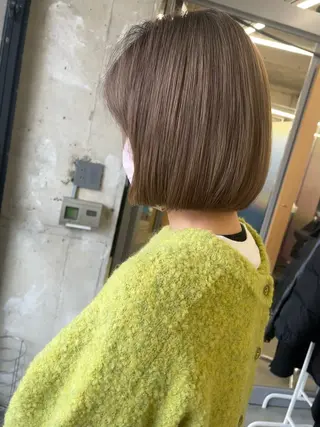 ショート 難波/白髪ぼかし/ KAORIのヘアスタイル