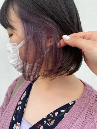ショート W所属・小林 朋花のヘアスタイル