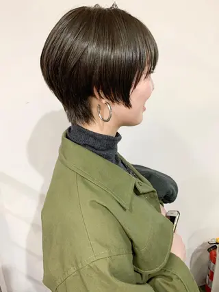 ショート カラー ショート/レイヤー なら石井知希のヘアスタイル