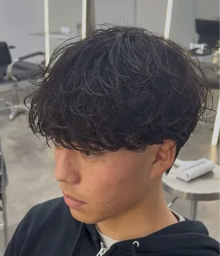 パーマ メンズ 仙台フェザーパーマ/ fifth/遠藤楓雅のヘアスタイル