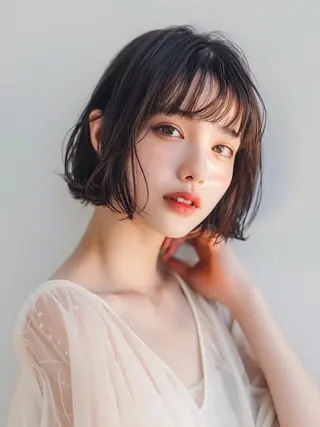 カラー シイナ 🍎のヘアスタイル