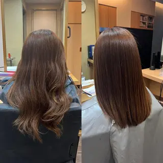 セミロング 美容室LA BEAU所属・美容室 LA BEAUのヘアスタイル