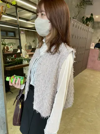 セミロング カラー 小木曽智美 /ボブ/ショートのヘアスタイル