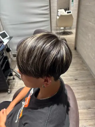 カラー メンズ 💜透明感カラー💜 cocoro🎶のヘアスタイル