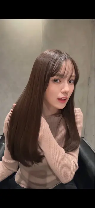 ロング L'EANE THE TOKYO所属・カット無料｜ 青山 ｜髪質改善のヘアスタイル