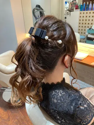 ヘアアレンジ CoCooN Hiromiのヘアスタイル
