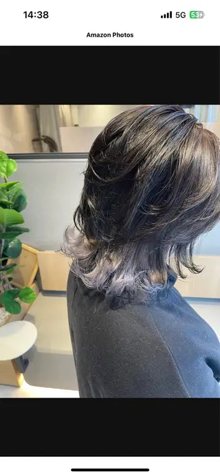 セミロング カラー ✨艶髪職人艶カラー✨ 中本輝人のヘアスタイル