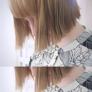 ショート カラー パーマ ヘアアレンジ 推し活専用 【派手髪】飯野ゆかりのヘアスタイル