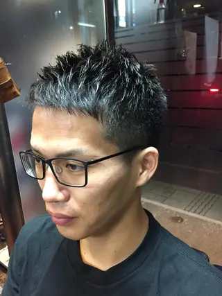 ショート メンズ 【24時まで営業✨】 吉本 成樹のヘアスタイル