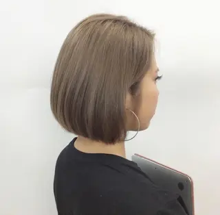 ショート カラー ヘアアレンジ Aloa透明感ヘア ♡kanami♡のヘアスタイル