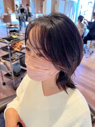 ミディアム AIRFLOW AMBITION所属・後東 れいなのヘアスタイル