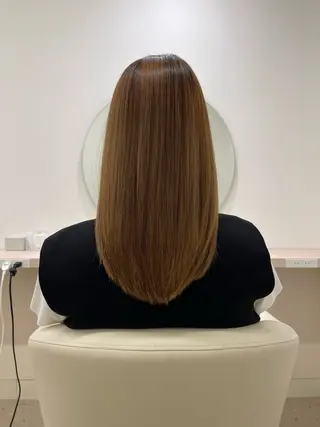 セミロング 小西 瑞穂のヘアスタイル