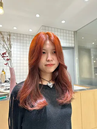 ロング 🍇透明感カラー/ カットひかる🍒のヘアスタイル