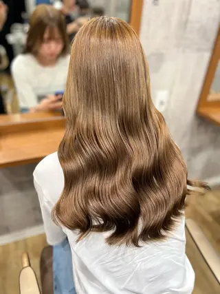 ロング 美容室 _WHITE＋ 南海難波店【アンダーホワイトプラス】所属・✨レイヤー/透明感 /豊嶋里緒✨のヘアスタイル