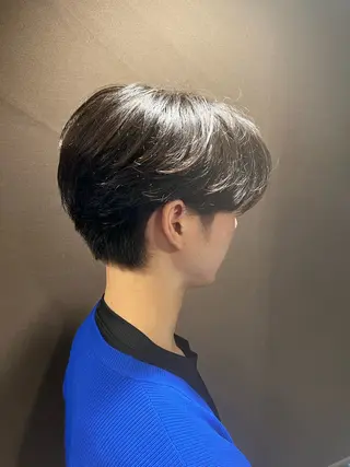 ミディアム パーマ メンズ 杉原 慶祐のヘアスタイル