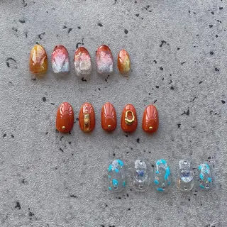 ネイル To Me Nail所属・🩵 mei🩵のネイルデザイン