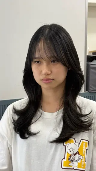 ロング ♡roa/韓国ヘア/ 似合わせカット🧸のヘアスタイル
