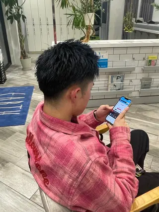 メンズ 荒木美紅 /熊谷美容室のヘアスタイル