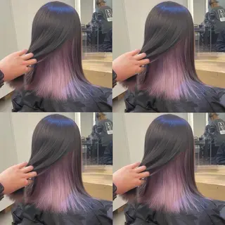 ミディアム カラー 韓国🇰🇷透明感 ERIのヘアスタイル