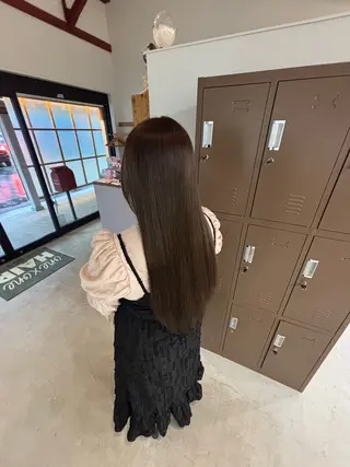 ロング カラー 西川 璃乃朱のヘアスタイル