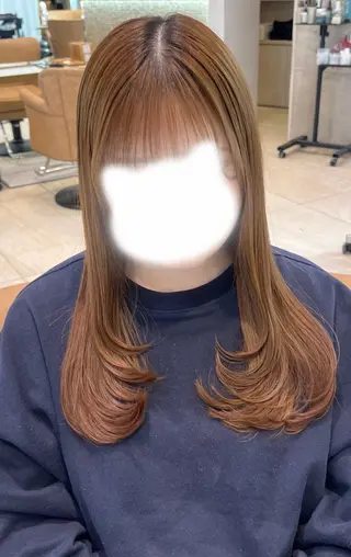 セミロング 🍯レイヤー/ボブ 🍯髪質改善️ みゆのヘアスタイル