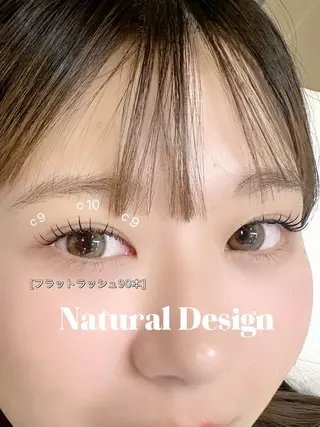 マツエク・マツパ ベティ ナガミのマツエク・マツパデザイン