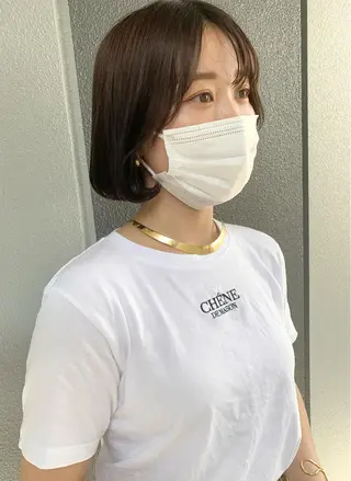 ショート カラー 樫原裕二/レイヤー カット/透明感カラーのヘアスタイル