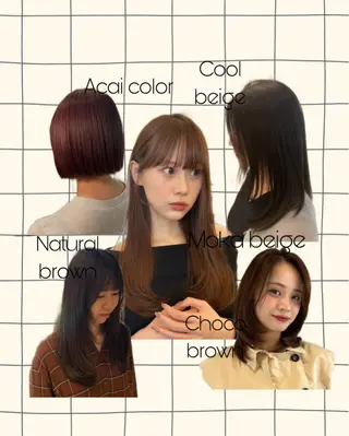 カラー 艶髪/トリートメント ⭐️KIRARI⭐️のヘアスタイル