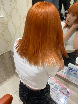 ミディアム 大口 楓のヘアスタイル