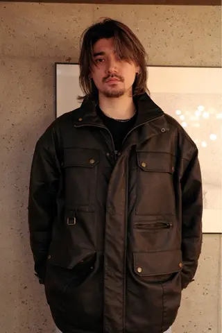 ミディアム カラー メンズ メンズカット【平尾 高宮】永井駿祐のヘアスタイル