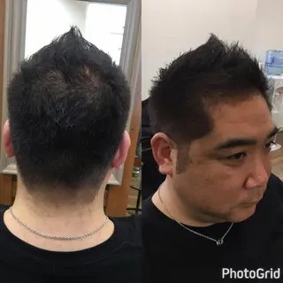 カラー ヘアアレンジ メンズ PALETTE(パレット)所属・SHIORI💜口コ ミNo.1艶カラーのヘアスタイル