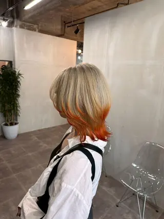 カラー Cecil hair なんば店のヘアスタイル