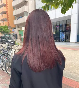 セミロング カラー 💝透明感/ブリーチ /れい💝のヘアスタイル