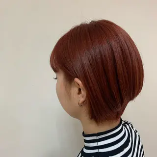 ショート カラー ヘアアレンジ 【Sweep】おじま のぞみのヘアスタイル