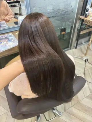 ロング カラー 優李 ゆうりのヘアスタイル