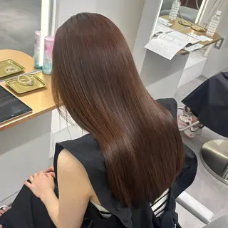ロング 福本 葵のヘアスタイル