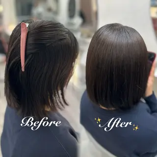 ミディアム 💘Rei💘新宿/ アレンジ/艶カラーのヘアスタイル