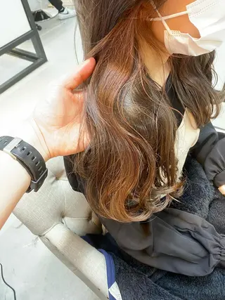 ロング 透明感/ツヤ髪/ さら艶/前田祥汰のヘアスタイル