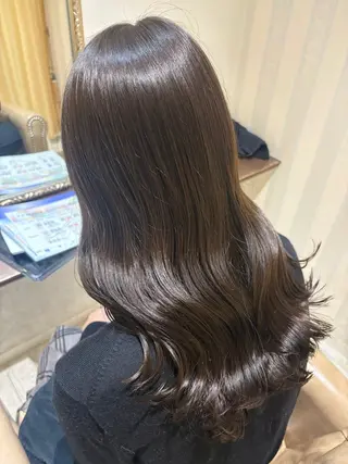 セミロング なぎさ 🎀  / 透明感カラー/心斎橋のヘアスタイル