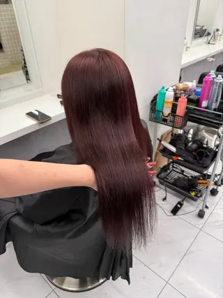 ロング カラー ヘアアレンジ 💗横浜美容室 💗HARUNAのヘアスタイル