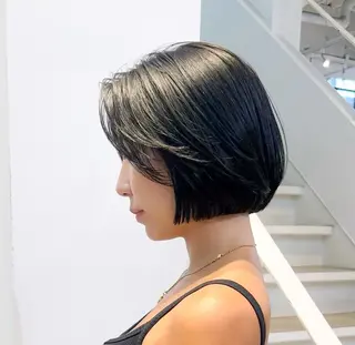 ショート カラー ⭐️似合わせボブ ⭐️かえでのヘアスタイル