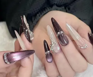 ネイル By moonネイル 🌷ワンホン/韓国風のネイルデザイン